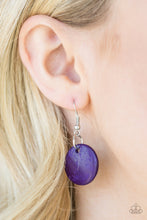 Load image into Gallery viewer, "Paparazzi" Pacific Paradise- Purple Wood Necklace