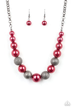 Load image into Gallery viewer, "Paparazzi" Color Me CEO -Red Necklace