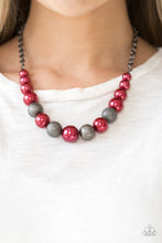 Load image into Gallery viewer, "Paparazzi" Color Me CEO -Red Necklace