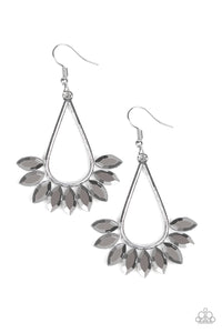 "Paparazzi" Be On Guard - Silver Earrings