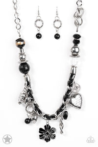 "Paparazzi" Charmed,I Am Sure-Black Necklace