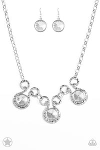 "Paparazzi" Hypnotized-Silver Necklace