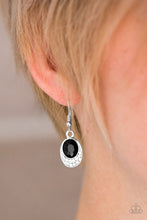 Load image into Gallery viewer, &quot;Paparazzi:&quot; As Humanly POSH-ible -Black Earring
