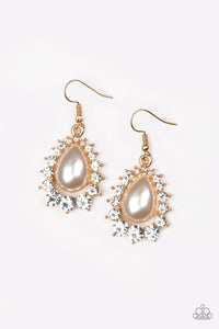 "Paparazzi" Regal Renewal-Gold Earring