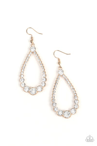 "Paparazzi" Token Twinkle - Gold Earring