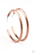 Load image into Gallery viewer, &quot;Paparazzi&quot; Some Like It HAUTE-Copper Earring
