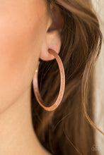 Load image into Gallery viewer, &quot;Paparazzi&quot; Some Like It HAUTE-Copper Earring
