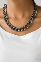 Load image into Gallery viewer, &quot;Paparazzi&quot; Heavyweight Champion -Black Necklace
