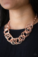 Load image into Gallery viewer, &quot;Paparazzi&quot;  Heavy Metal Hero -Copper Necklace
