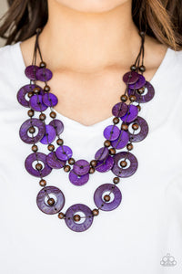 "Paparazzi" Catalina Coastin' -Wood Necklace