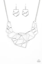 Load image into Gallery viewer, &quot;Paparazzi&quot; World Shattering -Silver Necklace
