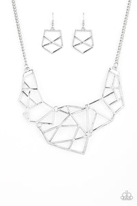 "Paparazzi" World Shattering -Silver Necklace