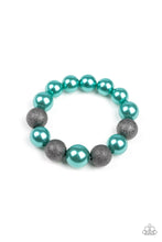 Load image into Gallery viewer, &quot;Paparazzi&quot; Humble Hustle -Green Bracelet
