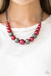 "Paparazzi" Color Me CEO -Red Necklace