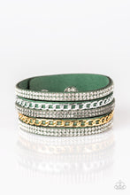 Load image into Gallery viewer, &quot;Paparazzi&quot; Fashion Fiend -Green Urban Bracelet
