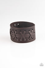 Load image into Gallery viewer, &quot;Paparazzi&quot; Super Sporty- Men&#39;s Brown Bracelet
