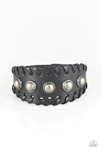 Load image into Gallery viewer, &quot;Paparazzi&quot; Urban Cowboy-Men&#39;s Black Bracelet
