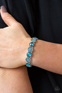 "Paparazzi" Take A Moment To Reflect-Blue Bracelet