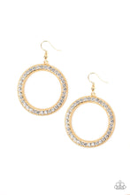 Load image into Gallery viewer, &quot;Paparazzi&quot; Haute Halo-Gold Earring
