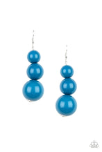 Load image into Gallery viewer, &quot;Paparazzi&quot; Material World -Blue Earring
