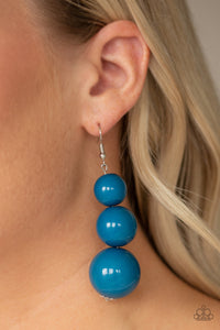 "Paparazzi" Material World -Blue Earring