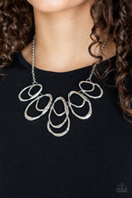 Load image into Gallery viewer, &quot;Paparazzi&quot; Terra Storm- Silver Necklace
