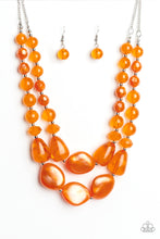 Load image into Gallery viewer, &quot;Paparazzi&quot; Beach Glam - Orange necklace
