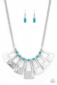 "Paparazzi" Terra Takeover Blue Necklace