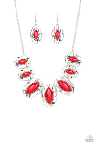 "Paparazzi" Terra Color- Red Necklace