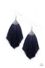 Load image into Gallery viewer, &quot;Paparazzi&quot; Tassel Tempo - Blue Earring
