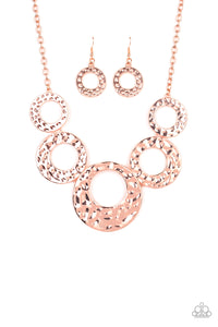 "Paparazzi" Mildly Metro-Copper Necklace