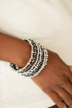 Load image into Gallery viewer, &quot;Paparazzi&quot; ICE Knowing You- Blue Bracelet
