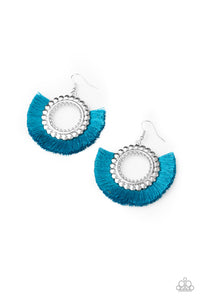 "Paparazzi" Fringe Fanatic-Blue Earring