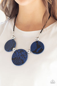 "Paparazzi" Viper Pit - Blue Necklace