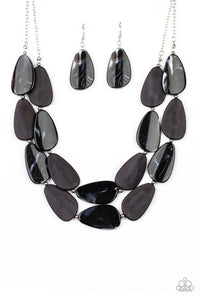 "Paparazzi"  Colorfully Calming - Black Necklace