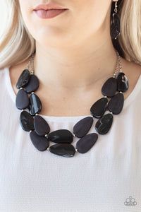 "Paparazzi"  Colorfully Calming - Black Necklace