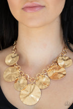 Load image into Gallery viewer, &quot;Paparazzi&quot; Barely Scratch The Surface - Gold Necklace
