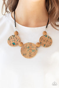 "Paparazzi" Pop The Cork -Blue Necklace