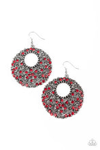 Load image into Gallery viewer, &quot;Paparazzi&quot; Starry Showcase - Red Earring
