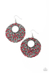 "Paparazzi" Starry Showcase - Red Earring