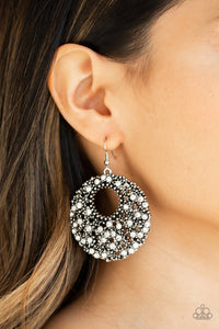 "Paparazzi' Starry Showcase -White Earring