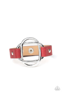 "Paparazzi" Nautically Knotted-Red Bracelet