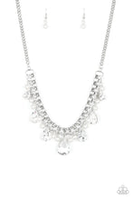 Load image into Gallery viewer, &quot;Paparazzi&quot; Knockout Queen- White Necklace
