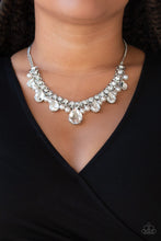 Load image into Gallery viewer, &quot;Paparazzi&quot; Knockout Queen- White Necklace
