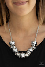 Load image into Gallery viewer, &quot;Paparazzi&quot; Only The Brave - White Necklace
