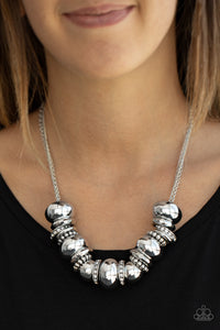 "Paparazzi" Only The Brave - White Necklace