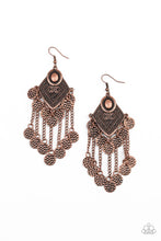 Load image into Gallery viewer, &quot;Paparazzi&quot; Garden Explorer - Copper Earring
