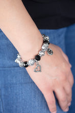 Load image into Gallery viewer, &quot;Paparazzi&quot; Fabulously Flirty -Black Bracelet
