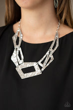 Load image into Gallery viewer, &quot;Paparazzi&quot; Break The Mold -Silver Necklace
