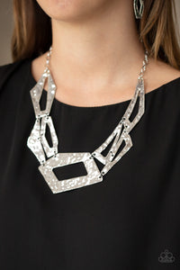 "Paparazzi" Break The Mold -Silver Necklace